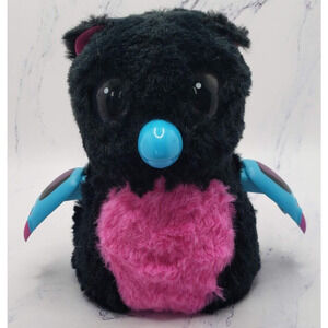 Spin Master Hatchimals Black and Pink Owl Animated Glowing Eyes